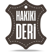 Saatse 18MM Bordo Hakiki Deri Saat Kordonu Kayış