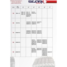 Starx Vitrin Kar Zinciri 205/65R15 Serme Mahmuzlu Kar Zinciri Starx