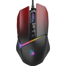 Bloody W60 Max 10.000 Cpı 10 Tuş Optik Rgb Uc3&4 Aktif Kablolu Kırmızı Gaming (Oyuncu) Mouse