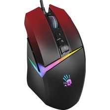 Bloody W60 Max 10.000 Cpı 10 Tuş Optik Rgb Uc3&4 Aktif Kablolu Kırmızı Gaming (Oyuncu) Mouse