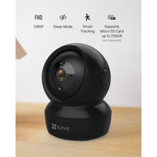 Ezvız C6N 1080P Iç Mekan Wifi Güvenlik Kamerası, 360° Pan/tilt Bebek Kamerası, 2.4ghz Wifi, Akıllı Kızılötesi ile Akıllı Gece Görüşü, Hareket Algılama ve Otomatik Izleme, Iki Yönlü Ses