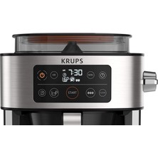 Krups Aroma Partner Filtre Kahve Makinesi, Entegre Hava Geçirmez Kahve Tepsisi, Akıllı Kol Sistemi Sayesinde Otomatik ve Hassas Dozajlar, 10 Ila 15 Fincan, Kapasite 1,25 L KM760D10