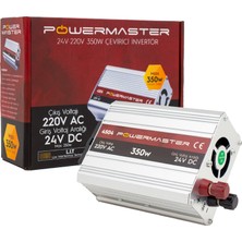 Powermaster PM-4504 24 Volt 350 Watt Modıfıed Sınus Inverter