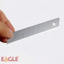 Eagle Geniş Maket Bıçağı Yedeği 18 mm 12 Li (1tüp) (TY515)