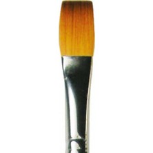 Fanart : Studio Academy : Seri 510 : Yağlı & Akrilik Boya Kısa Yassı Fırça (Uzun Sap) : No:18