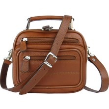 Erkek El ve Omuz Askılı Deri Çanta Hakiki Derisi