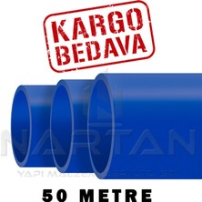 Kalde PE100 Içme Suyu Kangal Boru Mavi 32MM 10 Atü 50 mt