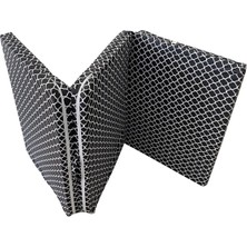 Nelson Katlanır Yatak Yer Yatağı Sünger Yatak Taşınabilen Tek Kişilik 80X180 Kara Çatı 6 cm