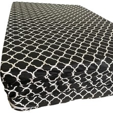 Nelson Katlanır Yatak Yer Yatağı Sünger Yatak Taşınabilen Tek Kişilik 80X180 Kara Çatı 6 cm