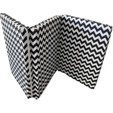 Nelson Katlanır Yer Yatağı Sünger Yatak Zikzak 80X180 Cm-6 cm Tek Kişilik