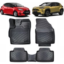 Bod Toyota Yaris/yaris Cross 3D Havuzlu Paspas 2021-SONRASI