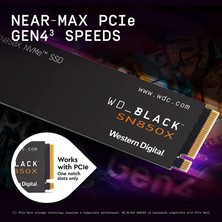 Wd Black SN850X 1tb M.2 2280 Pcıe Gen4 Nvme SSD Bellek 7300