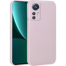 Pilanix Xiaomi Mi 12 Lite Kılıf Kamera Korumalı Ince Mat Silikon
