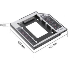 9.5 mm HDD Caddy Laptop  SSD Takılan DVD Kutu Sata