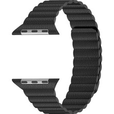 Pilanix Apple Watch Ultra 49 mm Için Gerçek Deri Katmanlı Lob Kordon-Kayış