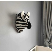 Rose Baby Decor Zebra Büstü Duvar Dekoru