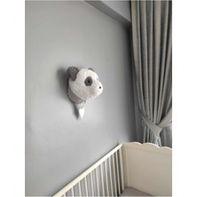 Rose Baby Decor Panda Büstü Duvar Dekoru