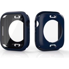 Kny Apple Watch 7 45 mm Için Ön+Arka 360 Derece Ekran Koruyuculu Gard Kapak