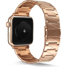 Kny Apple Watch Ultra 49 mm Için Prizma Model Krd-48 Metal Kayış-Kordon