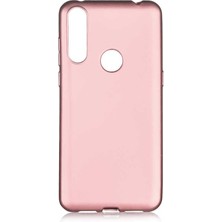 Apsuwa Huawei Y6P Kılıf Premier Silikon Koruma+Nano Glass Bronz