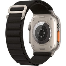 Novstrap Apple Watch Se 2022 44MM ile Uyumlu Kordon Alpine Loop Tasarım Kordon Kayış