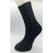 Ciho Socks Premium Termal 6 Çift Kadın Sıkmayan Lastikli Kışlık Çorap