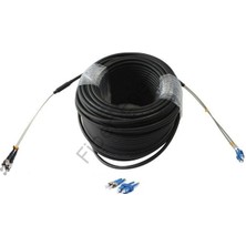 Fibre Fiber Optik Breakout Patch Cord Kablo Sm St-Sc 25MT
