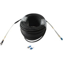 Fibre Fiber Optik Breakout Patch Cord Kablo Sm St-Lc 150MT