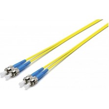 Fibre Fiber Optik  Patch Cord Kablo Dublex Sm St-St 50MT