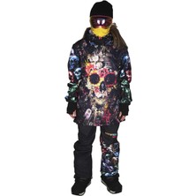 Snowsea Skull For Women Kayak ve Snowboard Mont - Pantolon Takımı / Snowsea SS7789