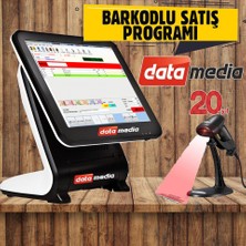 Datamedia Barkod Programı Anında Kurulum Barkodlu Satış Sistemi Makina Başı Lisans Açma Bedelli Limited Lisans