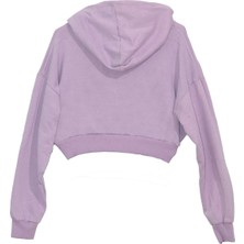 Donna Tocca  Kapşonlu Crop Sweatshirt