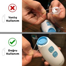 Smarbo X30-P Taşınabilir, Elektrikli, Profesyonel, Ergonomik Bebek Burun Aspiratörü-Pembe