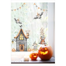 Piksel Grafik Halloween Yarasa Modelli Çocuk Odası Sticker