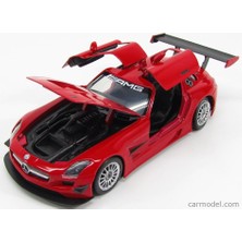 Welly 1:24 Mercedes Amg Gt-R Kırmızı Model Araba