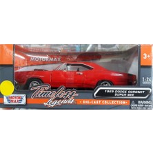 Motormax 1:24 1969 Dodge Coronet Super Bee Model Araba