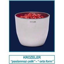 Isolab 038.13.S45 Kroze - Paslanmaz Çelik - 53 x 43 mm (1 Adet)
