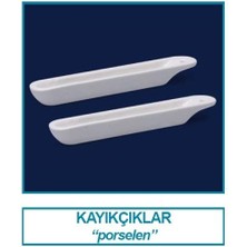 Isolab 038.17.001 Kayıkçık - Porselen - 85 x 13 x 8 mm (10 Adet)