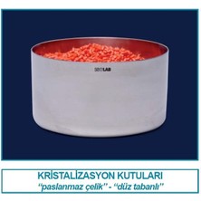 Isolab 049.08.085 Kristalizasyon Kutusu - Paslanmaz Çelik - Çap 85 mm (1 Adet)