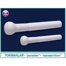 Isolab 038.03.175 Tokmak - Porselen - 175 mm (1 Adet)