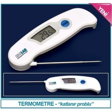 Isolab 060.01.003 Termometre - Katlanır Problu (1 Adet)