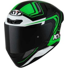 Kyt Tt-Course Kask Overtech Siyahyeşil