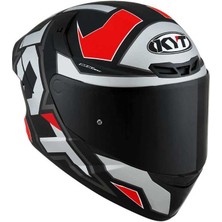 Kyt Tt-Course Kask Electron Mat Grikırmızı