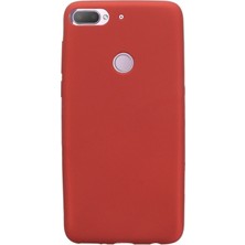 Apsuwa Htc Desire 12 Plus Kılıf Premier Esnek Mat Silikon Kırmızı