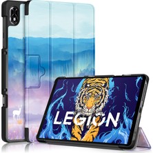 ZH Store Lenovo Legion Y700 Için Deri Akıllı Tablet Kasası (Yurt Dışından)