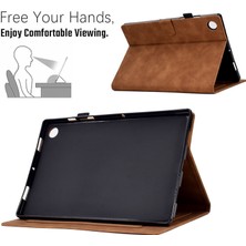 ZH Store Lenovo M10 Plus Için Deri Tablet Kılıfı (Yurt Dışından)