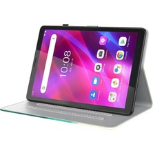 ZH Store Lenovo Sekmesi Için Suluboya Desen Tablet Kasası M7 3 Gen (Yurt Dışından)