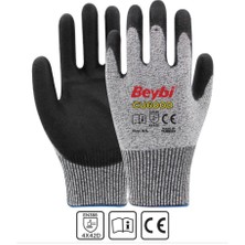 Beybi CU600D Pu Kaplı Polietilen Kesilmeye Dirençli Örme Eldiven 12 Çift