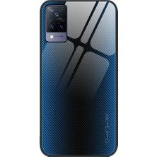 ZH Store Vivo V21 Için Gradyan Gl Telefon Kasası (Yurt Dışından)