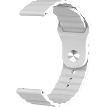 Techmaster Samsung Gear Watch 3 41MM Active 2 40 44MM Silikon Loop Tme Kordon 20MM